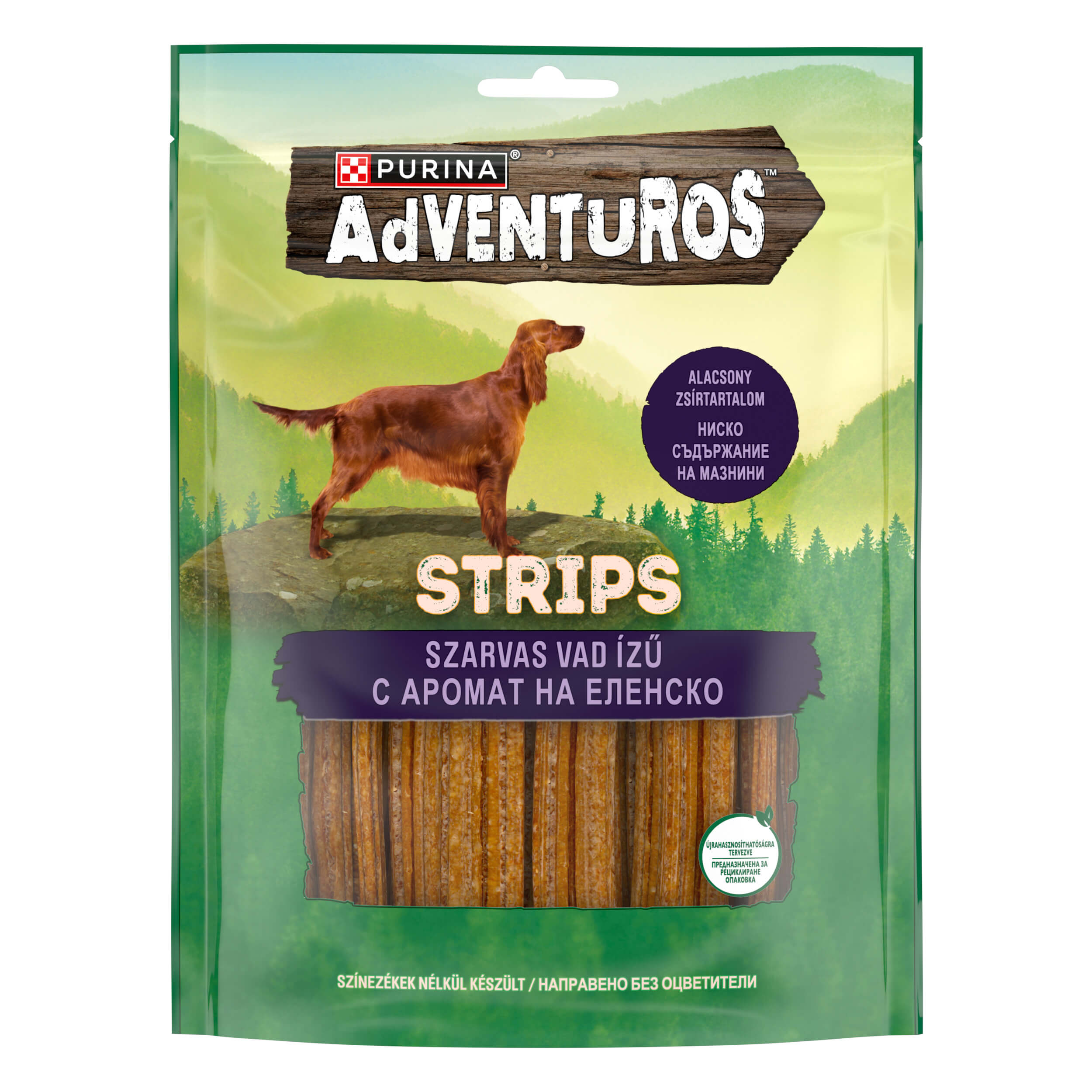 ADVENTUROS® priboljški za pse, divlji okus srnetine