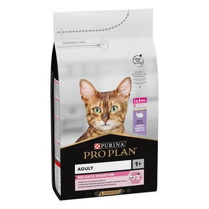 PURINA® PRO PLAN® DELICATE ADULT OPTIDIGEST s puranom, suha hrana za mačke