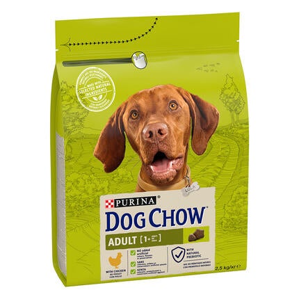 DOG CHOW ADULT, piščanec, suha hrana za odrasle pse srednje velikih pasem