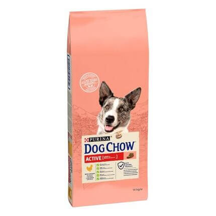 DOG CHOW ACTIVE, piščanec, suha hrana za pse