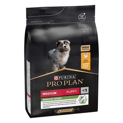 PURINA® PRO PLAN® Junior s formulo OPTISTART® za srednje velike pasme, s piščancem, suha hrana za pse
