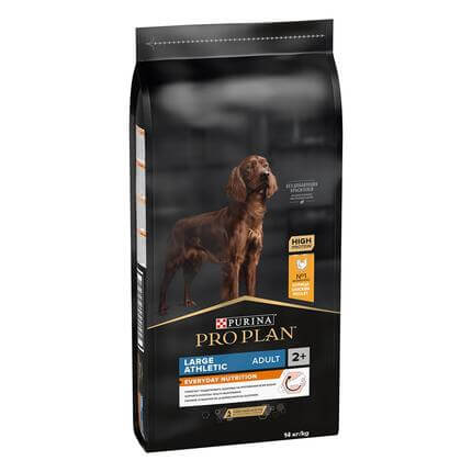 PURINA® PRO PLAN® ADULT Athletic, velike pasme, piščanec, suha hrana za pse