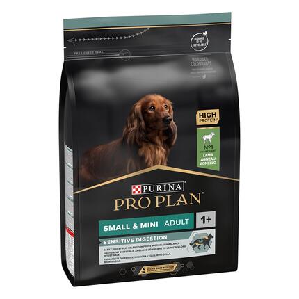PURINA® PRO PLAN® ADULT, občutljiva prebava, majhne in zelo majhne pasme, jagnjetina, suha hrana za pse