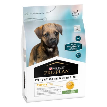 PURINA® PRO PLAN® EXPERT CARE NUTRITION Junior, majhne in zelo majhne pasme, jagnjetina, suha hrana za pse