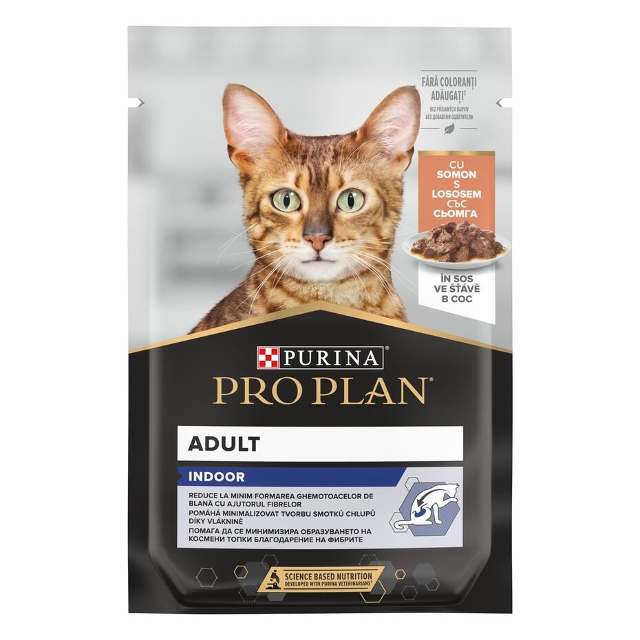 ​PURINA® PRO PLAN® Housecat NUTRISAVOUR v omaki z lososom, mokra hrana za mačke