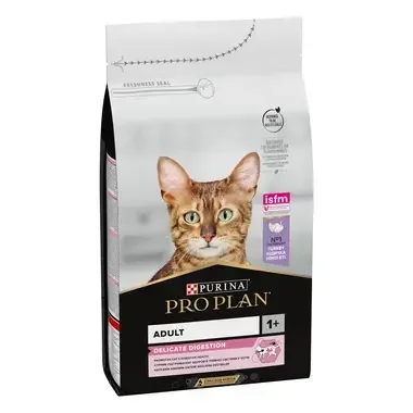 PURINA® PRO PLAN® DELICATE ADULT OPTIDIGEST s puranom, suha hrana za mačke