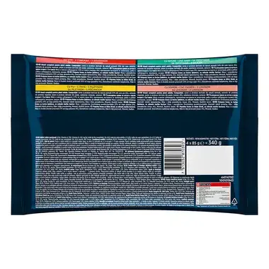GOURMET Perle, mešan izbor, mini fileji v omaki, govedina/piščanec/zajec/losos, mokra hrana za mačke