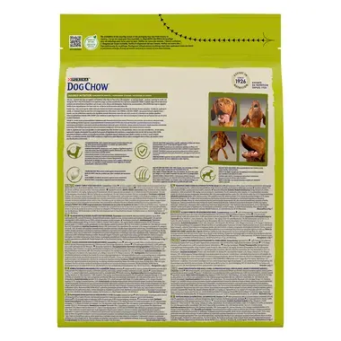 DOG CHOW ADULT, jagnjetina, suha hrana za odrasle pse srednje velikih pasem