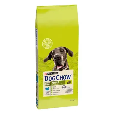DOG CHOW ADULT, puran, suha hrana za odrasle pse velikih pasem