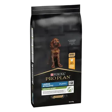 PURINA® PRO PLAN® Junior Athletic, psi velikih pasem, piščanec, suha hrana za pse