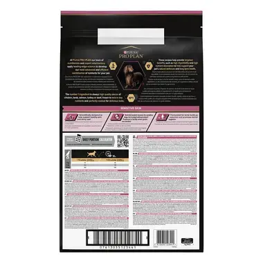 PURINA® PRO PLAN® ADULT, občutljiva koža, majhne pasme, losos, suha hrana za pse