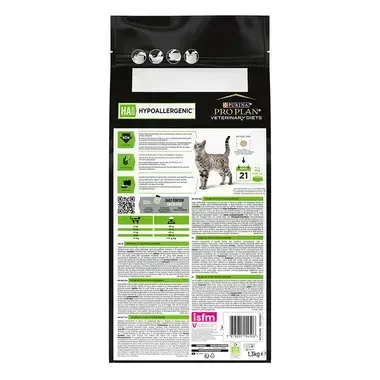 PURINA® PRO PLAN® VETERINARY DIETS HA St/Ox Hypoallergenic, suha hrana za mačke