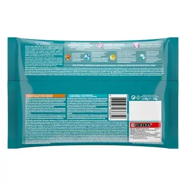 PURINA ONE® SENSITIVE, Mešan izbor, mokra hrana za mačke