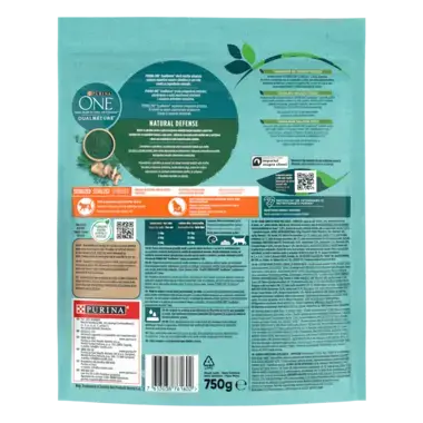 PURINA ONE DualNature, s Spirulino in lososom, suha hrana za sterilizirane mačke
