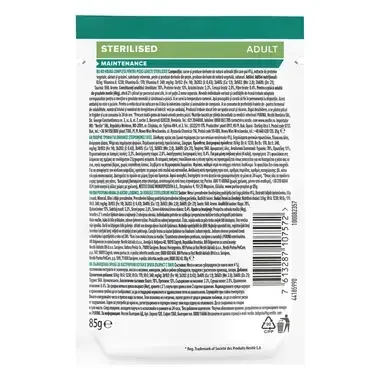 PURINA® PRO PLAN® STERILISED NUTRISAVOUR s piščancem, mokra hrana za mačke