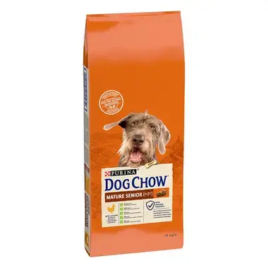 DOG CHOW SENIOR, piščanec, suha hrana za pse