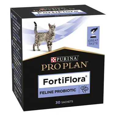 PURINA® PRO PLAN® VETERINARY DIETS FortiFlora®, prehransko dopolnilo za mačke