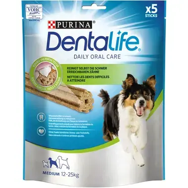 DENTALIFE, Priboljški za srednje velike pasme psov