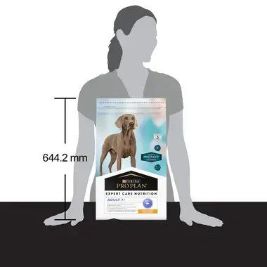 PURINA® PRO PLAN® EXPERT CARE NUTRITION ADULT 7+, vse pasme, piščanec, suha hrana za pse