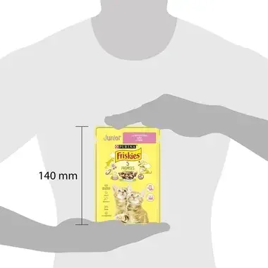 Friskies® s piščancem v omaki, mokra hrana za mačke