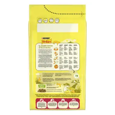 Friskies® Hairball, piščanec in zelenjava, suha hrana za mačke
