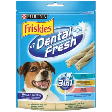 Friskies® Dental Fresh, priboljški za pse