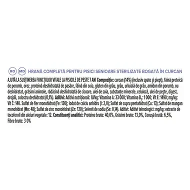 PURINA® PRO PLAN® EXPERT CARE NUTRITION Sterilised 7+ s puranom, suha hrana za mačke