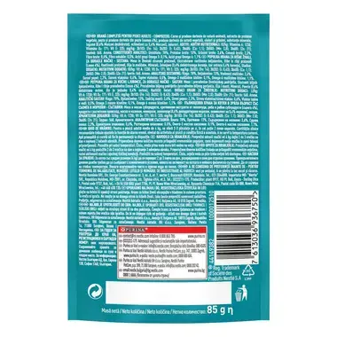 PURINA ONE® Sterilcat, mini fileji z lososom in korenjem v omaki, mokra hrana za mačke