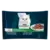 GOURMET Perle, mešan izbor, mini fileji v omaki, teletina/zajec in zelenjava/jagnjetina in zelenjava/piščanec, mokra hrana